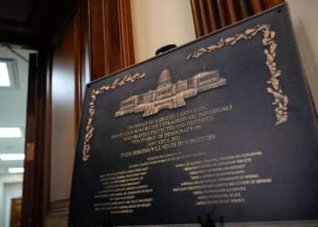 After delays, the missing Jan. 6 plaque will be displayed at the Capitol