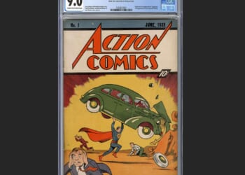 Rare copy of Superman comic book that introduced him to the world sells for $15 million