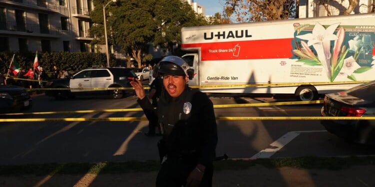 Suspect Identified In U-Haul Truck Attack On Anti-Iranian Regime Protesters In LA
