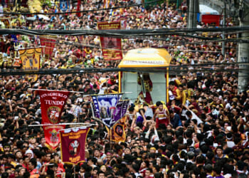 Manila’s feast of the Black Nazarene draws 9.6 million devotees