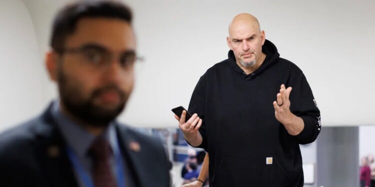Some Leftists Decide John Fetterman’s Time Is Up Nearly 3 Years Before His Election