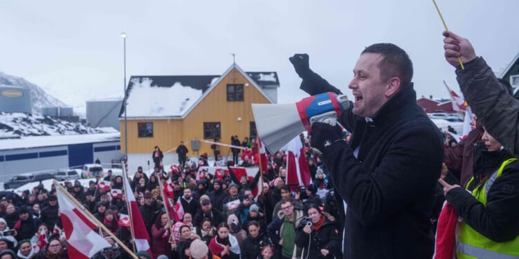 Thousands march in Greenland to support island in the face of Trump's threats to take it over