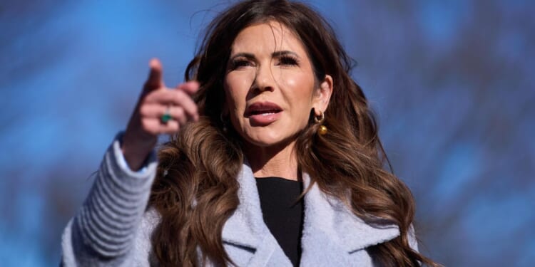 Reports that more than half of detained immigrants lack criminal records 'wrong,' Noem says