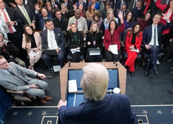 Trump settles scores in epic review of year in office