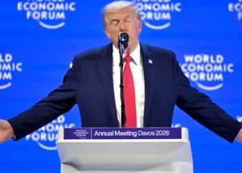 Trump tells European leaders at Davos that they need to end the Russia-Ukraine war, not U.S.