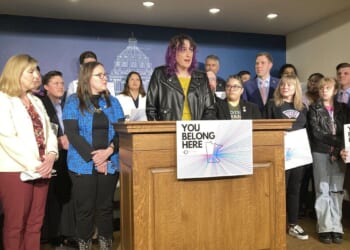 Leigh Finke, MN transgender lawmaker, cheers anti-ICE protest at Minnesota church as 'essential'