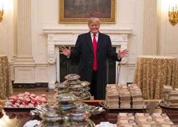 Big Macs, pizzas and politics: Trump prefers fast food to state dinner meals