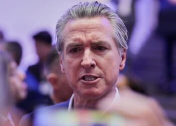 California governor Gavin Newsom says the United States is in 'code red'