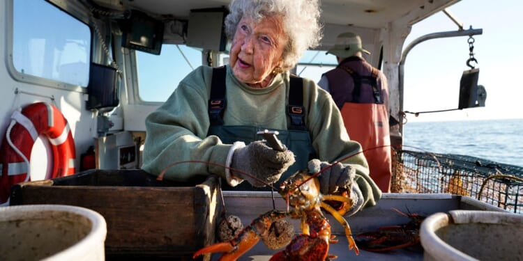 Maine's 'lobster lady' Virginia Oliver, who worked decades in the lobster industry, dies at 105