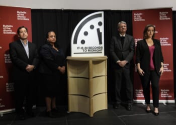 Over threats from nuclear weapons, climate change and AI, 'Doomsday Clock' moves closer to midnight