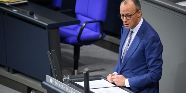 German Chancellor Friedrich Merz hails Europe as an 'alternative to imperialism and autocracy'