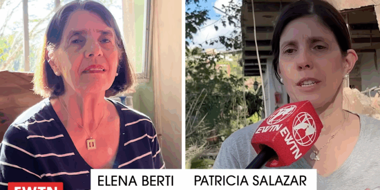 A bomb fell meters from their homes in Caracas, but they survived: ‘It's a miracle’