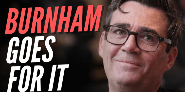 Andy Burnham Applies to Stand in Gorton and Denton By-Election – Guido Fawkes