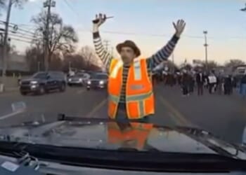 Anti-ICE Protestor Hit by Police Car Claims Debunked: Not so Fast, Roll Tape [WATCH]