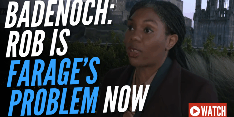 Badenoch: Jenrick Is Not My Problem Any More