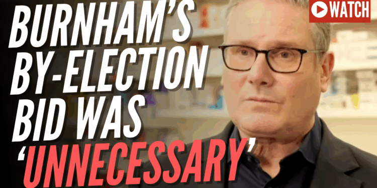 Burnham's By-Election Bid Would 'Divert' Party Resources – Guido Fawkes