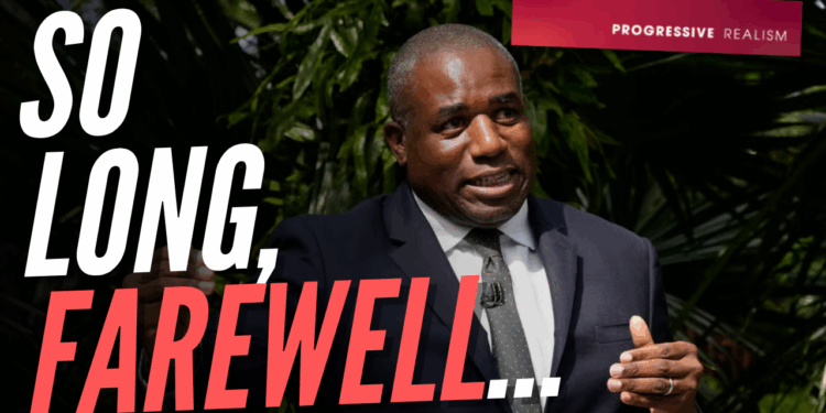 David Lammy Goes a Full Year Without Posting on His Substack – Guido Fawkes