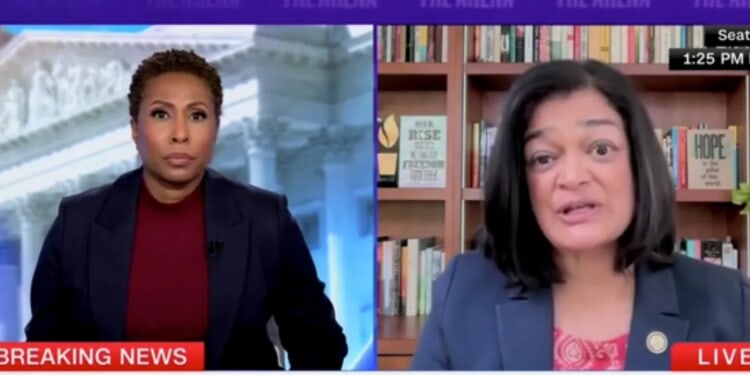 Democratic Rep. Pramila Jayapal Claims Nearly All Protesters Peaceful Despite Disruptions