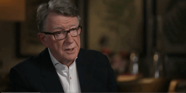 Downing Street "knew everything” about Epstein - Mandelson