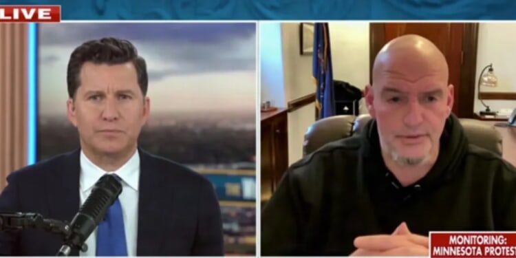 Fetterman Says ICE Should Continue Arrests And Not Slow Down