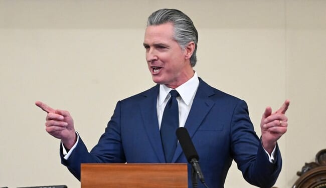 Gavin Newsom's Team Drops Homophobic AI Memes on Gay Treasury Sec. Bessent – Twitchy