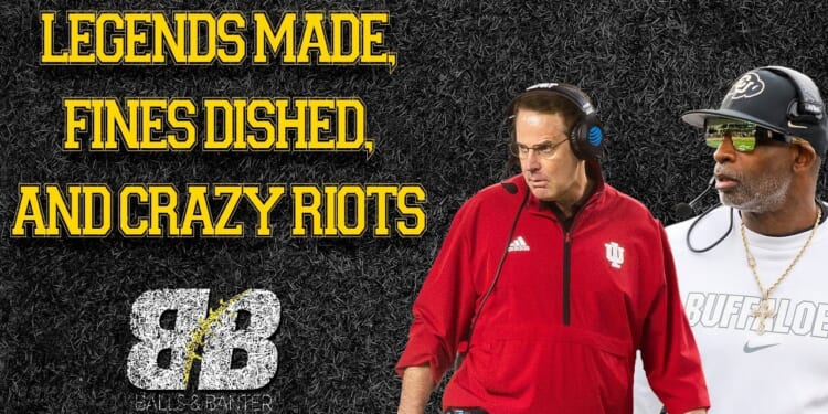 Indiana’s Miracle Run, Deion’s Fines, Transfer Portal Insanity, and MN Riots| Balls & Banter