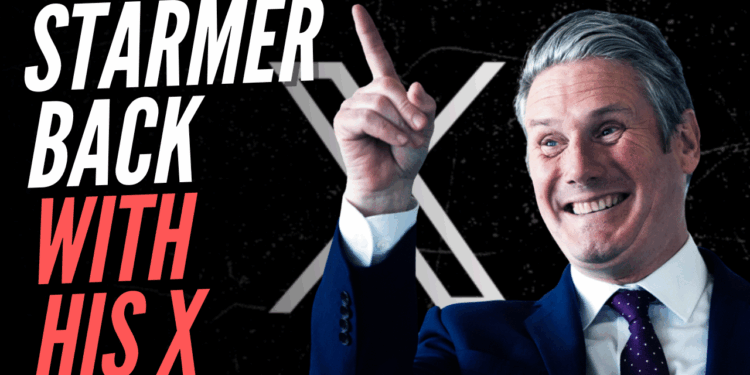 Keir Starmer Returns to X After Week-Long 'Boycott' – Guido Fawkes