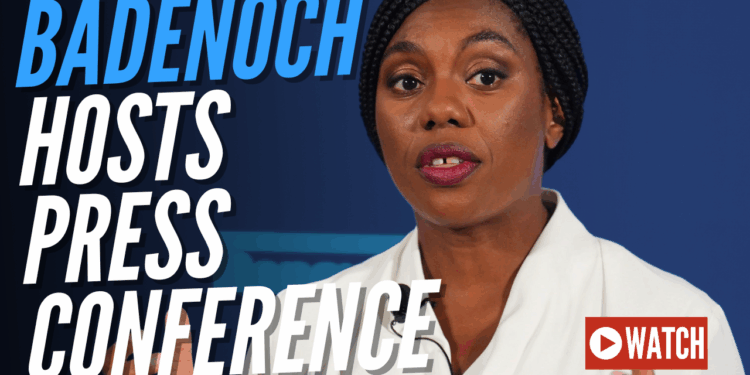 LIVE: Badenoch to Make ‘Major Announcement’ in Westminster Press Conference