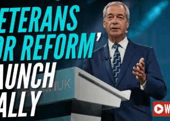 LIVE: Farage Speaks at ‘Veterans for Reform’ Rally