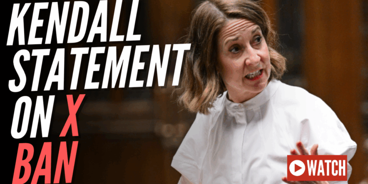 LIVE: Liz Kendall Gives Commons Statement on X