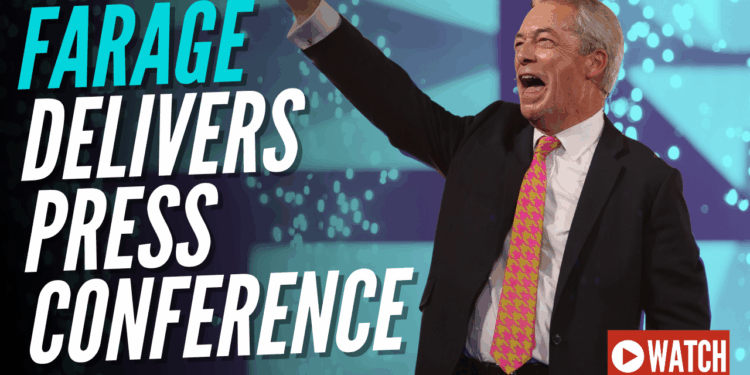 LIVE: Nigel Farage Makes ‘Special Announcement’ in Westminster