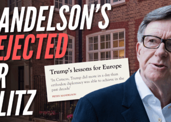 Mandelson's Comeback PR Push Was Rejected by Discerning Outlets – Guido Fawkes