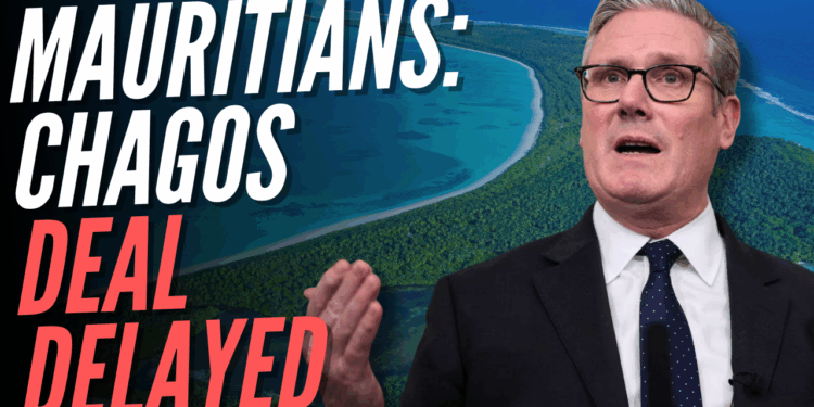 Mauritian Government Admits Chagos Timeline Now 'Postponed' and Deal's Survival Down to 'Luck' – Guido Fawkes