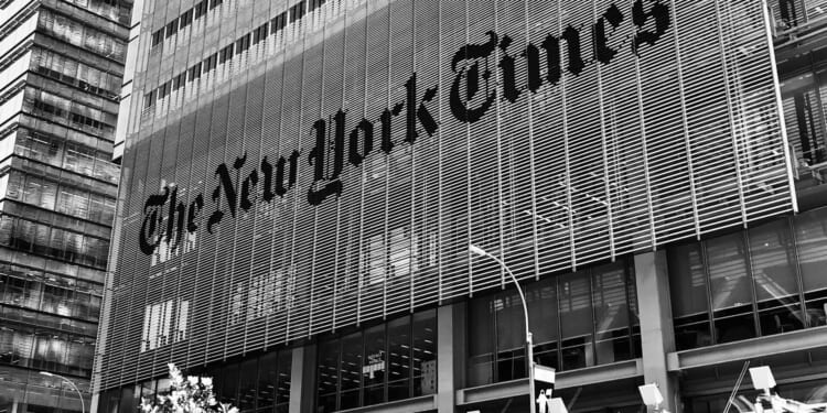 New York Times Reaches Whole New Level of Willful Blindness | The American Spectator