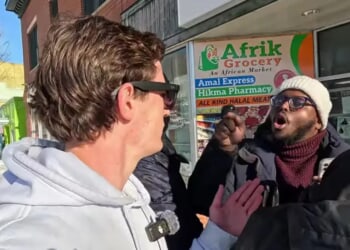 Nick Shirley’s Security Forced To Step In As Angry Somali Berates Him