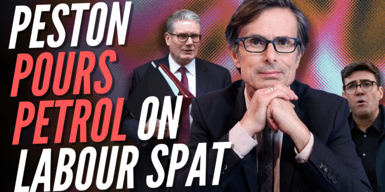 Peston Sparks Brand New Starmer-Burnham Row – Guido Fawkes