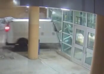 Police Video Shows Gunman Open Fire on Cops, Storm Middle School With Rifle [WATCH]