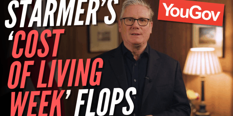 Public Approval of Government on Cost of Living Lowest Since 2022 – Guido Fawkes