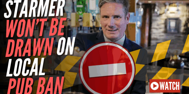 Starmer Refuses to Say Whether He is Banned from His Local Pub – Guido Fawkes