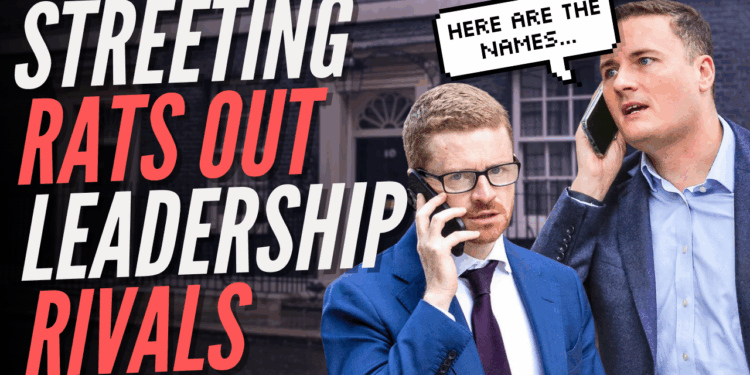 Streeting Told Downing Street About Every Labour Figure Planning a Leadership Campaign – Guido Fawkes