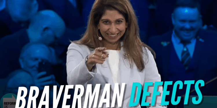 Suella Braverman Defects to Reform – Guido Fawkes