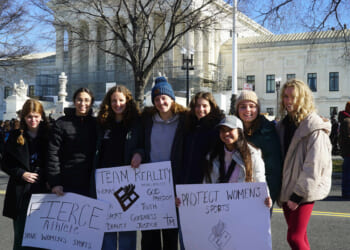 Supreme Court reviews transgender athlete bans