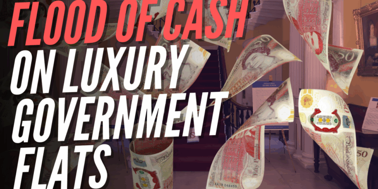 Taxpayer Forks Out More than £500,000 for Furniture and Works in Admiralty House – Guido Fawkes