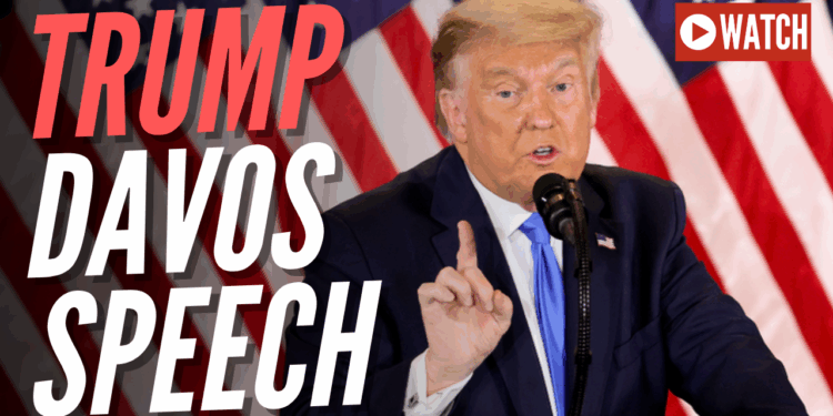 Trump Delivers Davos Speech – Guido Fawkes