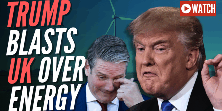 Trump Lambasts Labour's Net Zero Policies at Length – Guido Fawkes