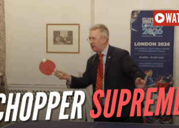 WATCH: GB News’ Christopher Hope Plays Ping Pong Live On-Air in Beijing