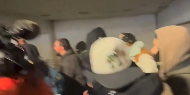 ‘This Is What You F*cking Wanted’: Video Shows Pro-ICE And Anti-ICE Demonstrators Clash As Rioting Continues