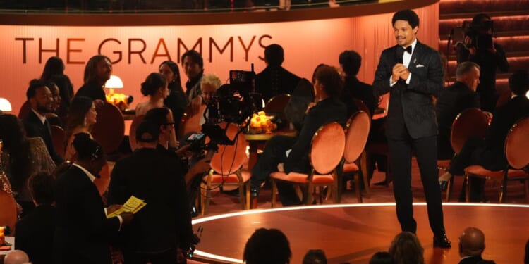 Grammys host Trevor Noah targets Nicki Minaj and Trump visit