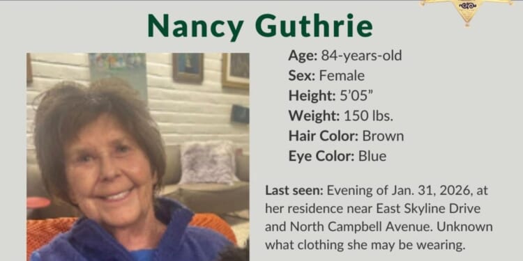 Arizona officials search for 'Today' show host Savannah Guthrie's missing 84-year-old mom