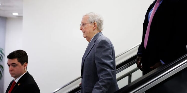 Mitch McConnell Hospitalized With Flu-Like Symptoms